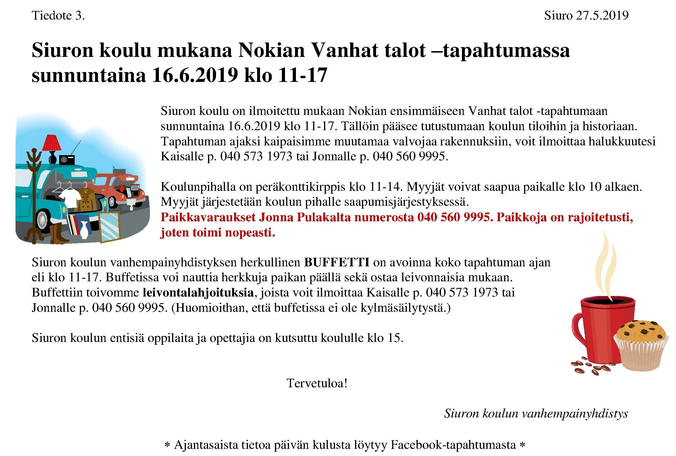 Tiedote 3 Nokian vanhat talot 160619